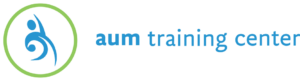 atc_logo_color_transparent__2_ Logo for Aum Training Center with a blue abstract figure inside a green circle, and the text "aum training center" in blue to the right.